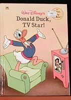 Walt Disney's Donald Duck TV Star (Golden Easy Reader) 0307116956 Book Cover