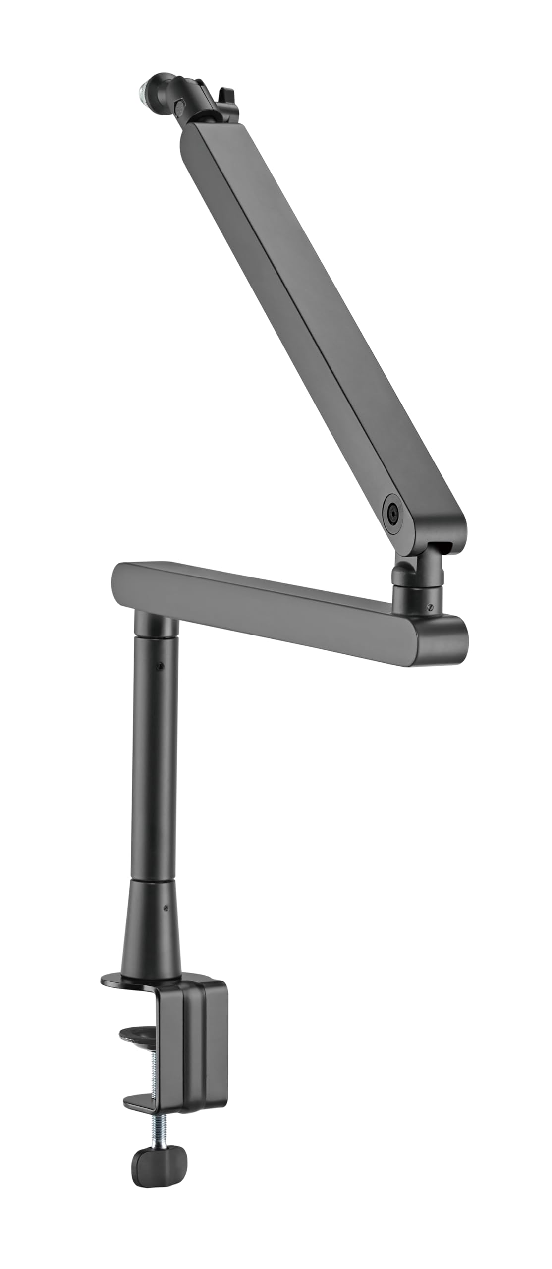 Phoenix Ergoflex Brazo Articulado para Micrófono de Perfil Bajo, Soporte de Micro, Gestión de cables, Tramo 15cm de Altura Extra, Streaming, Directos