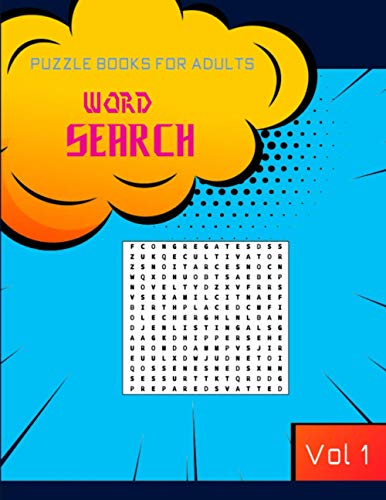 Word search puzzle books for adults: A fun and challenging puzzles for advanced solvers, keep you br
