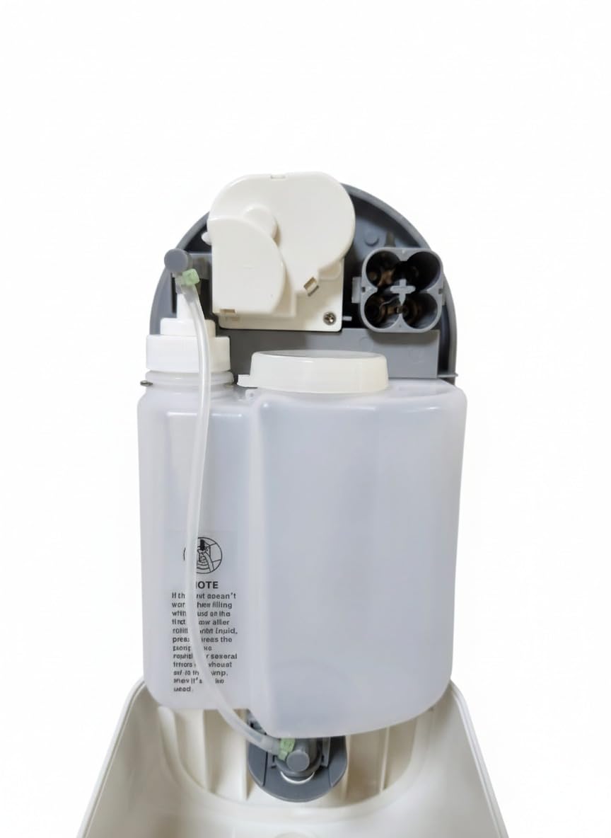 DISPENSADOR de Gel AUTOMÁTICO para Pared Capacidad 1,1 l - Dosificador para jabón y geles hidroalcohólicos