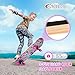Nattork Skateboards 31 Inch Cute Complete Skateboard Wood 9 Layer Canadian Maple Trick Skate Boards for Boys Girls Youth Teens Beginner