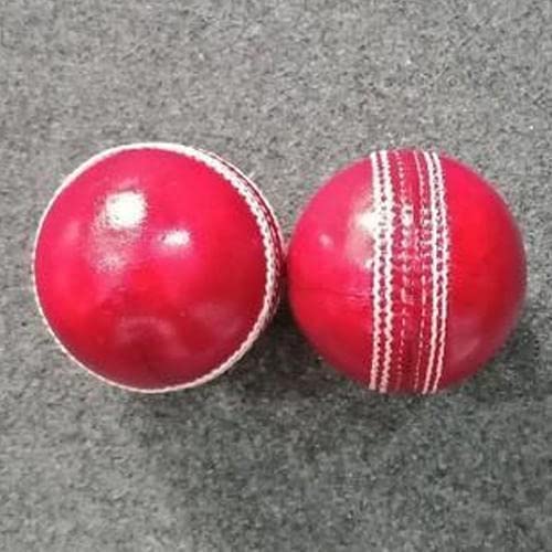 REINDEER Training Cricket Red Leather Hanging Ball for Senior Players (150Gm-170Gm Each), Pack of 1 - Image 4 thumbnail