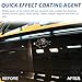 2 Pack Quick Effect Coating Agent for Car, Car Coating Spray for Quick Shine & Protection, Waterless Car Wash, Car Wax Polish, Car Scratch Repair, Oil Film Removal, Glass Cleaner with Towel & Sponge