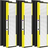 3 Pack FLT5000 True Hepa Replacement Filter C for G-Guardian Purifiers: AC5000, AC5000E, AC5250PT, AC5350B, AC5350BCA, AC5350W, AC5300B, CDAP5500B, AP2800CA, 3 True HEPA Filter and 6 Carbon Pre-Filter