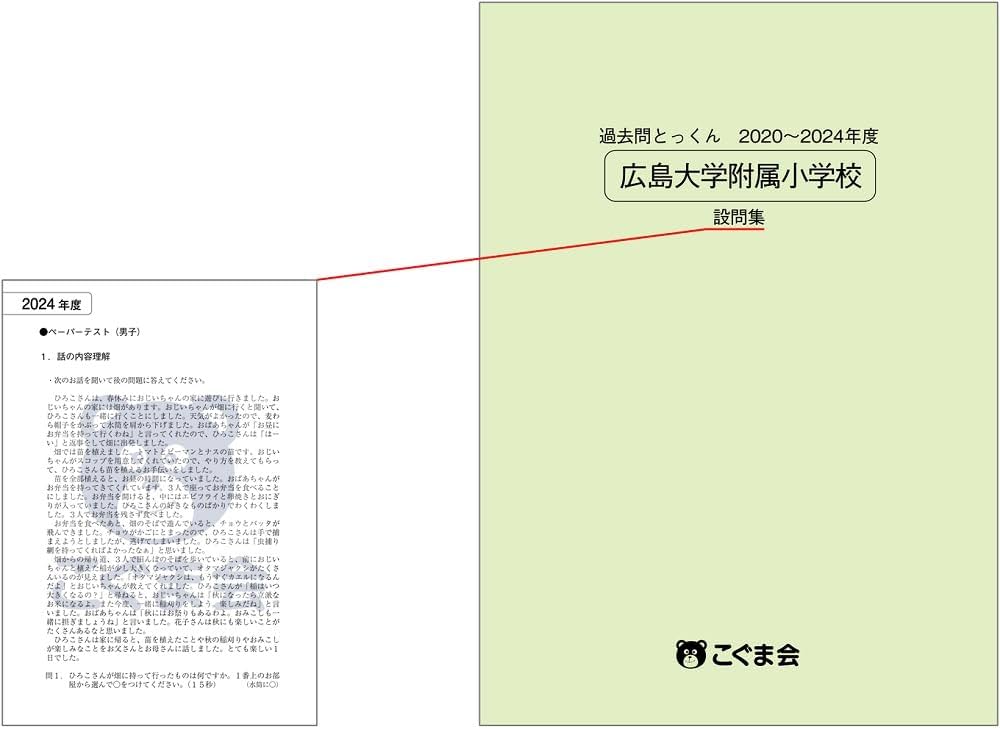 過去問とっくん2025年度 広島大学附属小学校 | こぐま会 |本 | 通販 過去問とっくん2025年度 広島大学附属小学校 | こぐま会 |本 | 通販