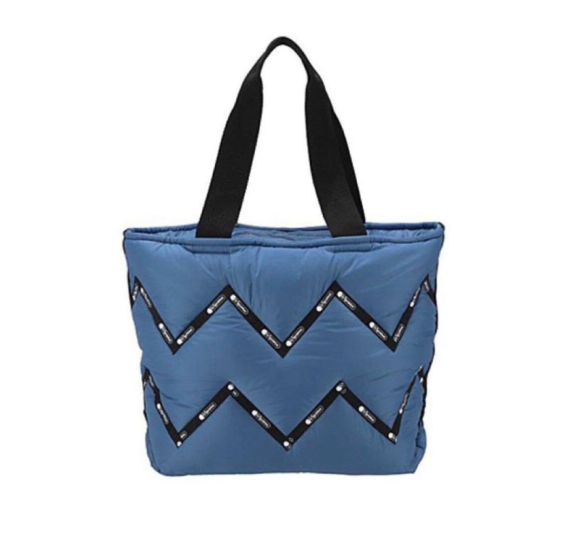 Amazon.co.jp: レスポートサック ZIG ZAG PUFFY TOTEジグザグブルー 