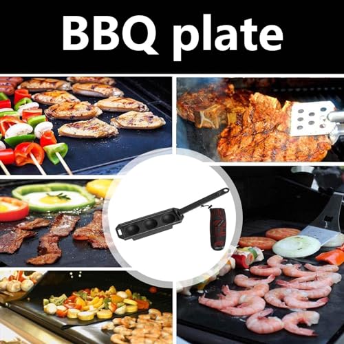 Mechesa 折りたたみ式3グリッドたこ焼き器