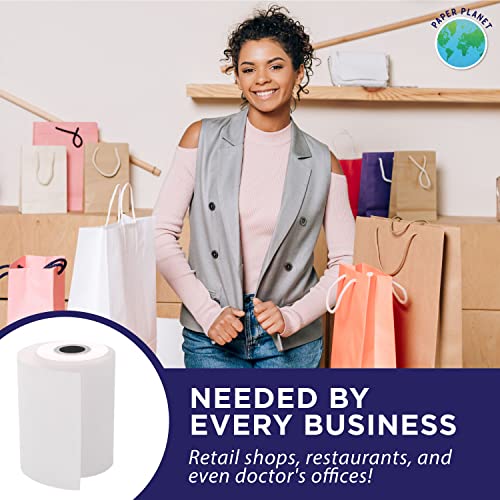 Thermal Paper For Clover Pos (Clover Flex Thermal Printer) By Paper Planet | Credit Card Receipt Paper For Clover Flex C400 C401 C405 | 10 Rolls #TOP4