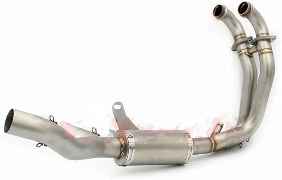 Motorcycle Exhaust Muffler For Aprilia RS457 RS 457 2024 2025 Exhaust Motorcycle Tips Front Pipe Motocross Full Systems Exhaust Slip On Stainless Steel Tube Motorcycle Exhaust Muffler Pipe