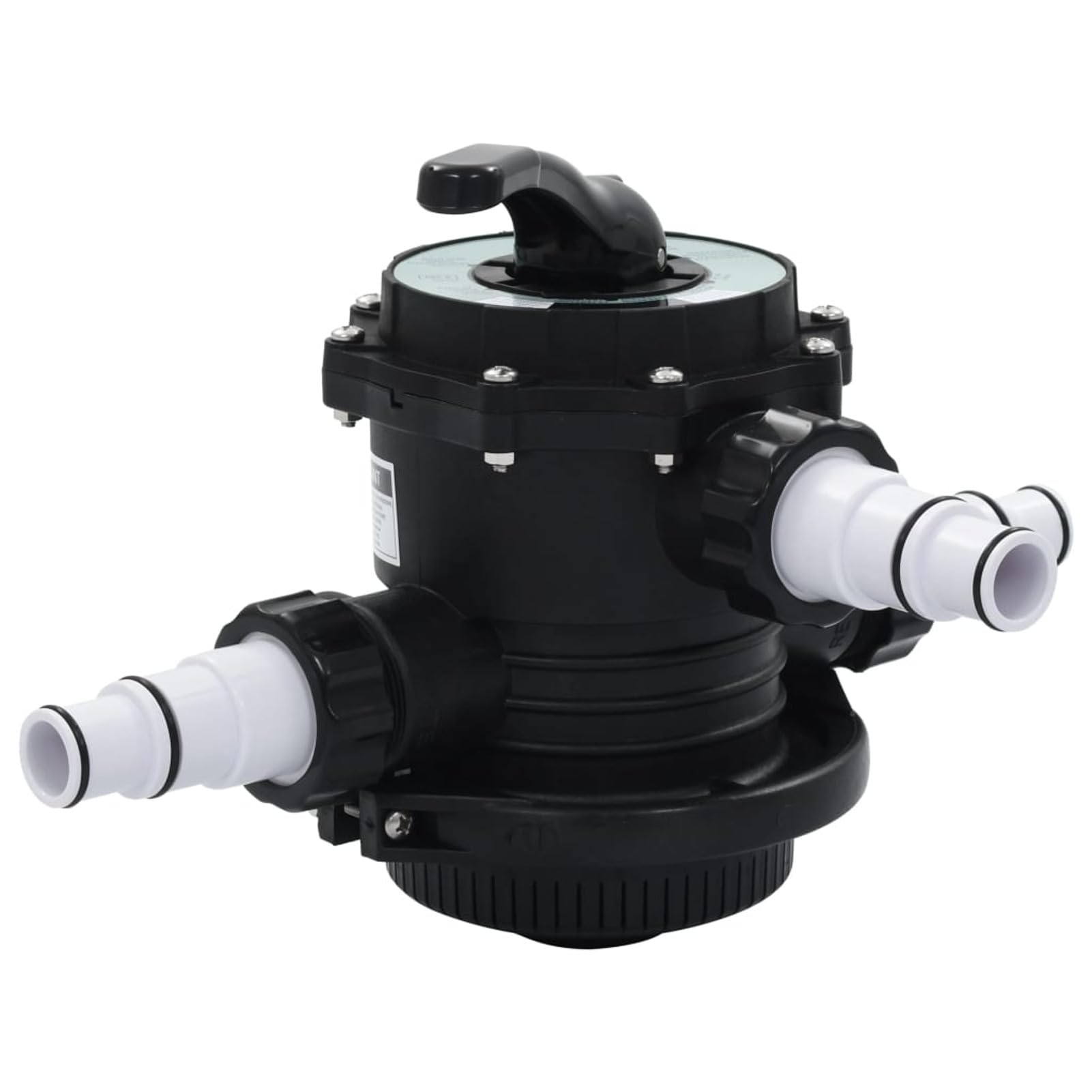 Homgoday Vanne multiport pour filtre à sable ABS 3,8 cm 6 voies 1094