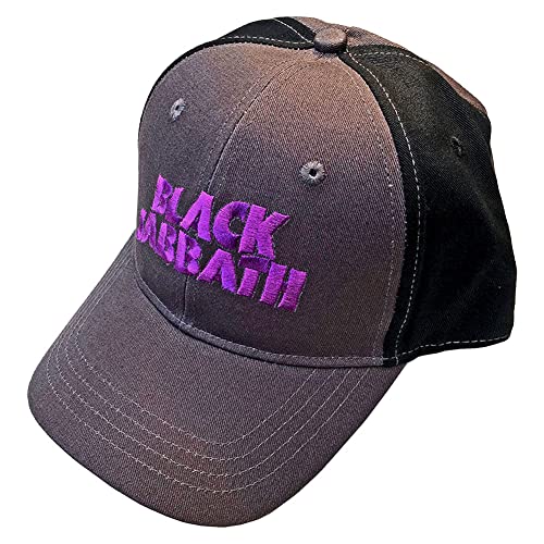 Preisvergleich Produktbild Black Sabbath Baseball cap Wavy Logo Grau / Schwarz