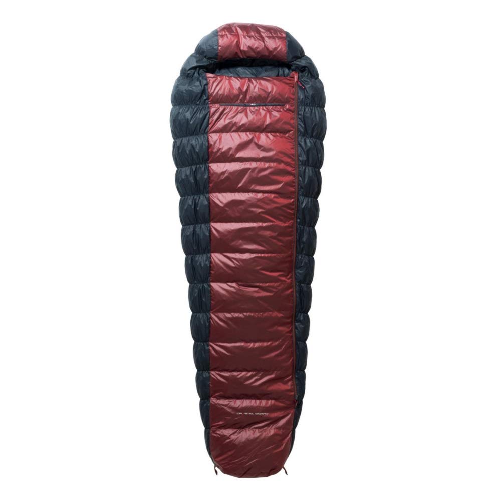 Voyage 300 bis Körpergröße Schlafsack 190 cm cm Ribbon red/Black, Reißverschluss Schlafsack Links Sport & Freizeit