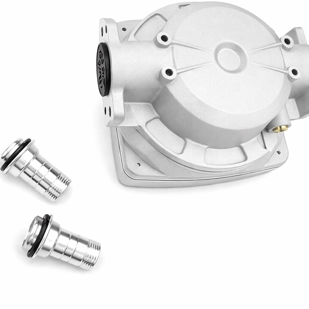 KATSU 4 Chiffres Compteur de Débitmètre de Mazout Diesel, Réservoir de Transfert de Pompe à Carburant Débitmètre Mécanique 3,5 Bars Précision 1%