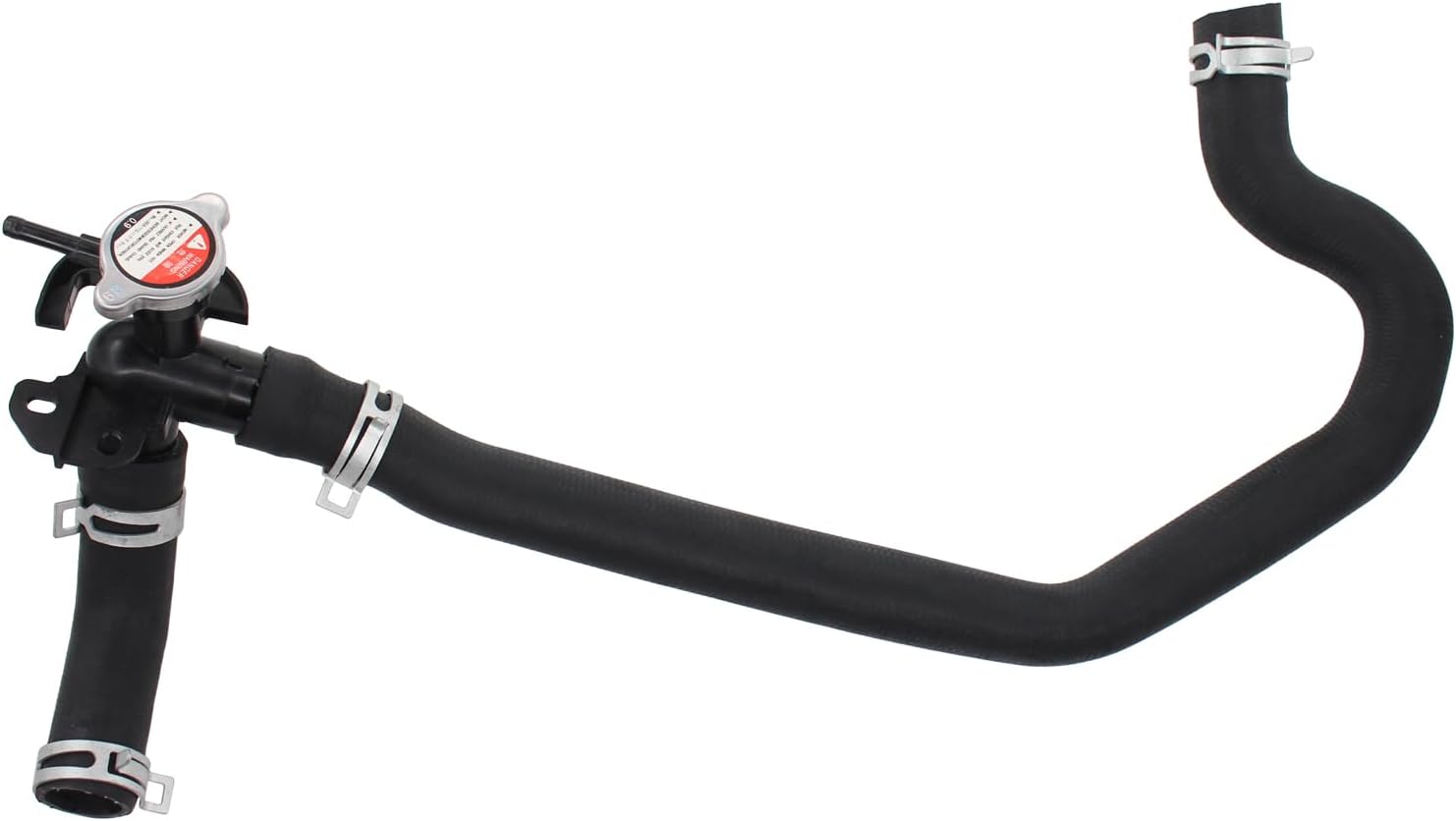 MOTOKU Upper Radiator Coolant Hose with Fill Neck for Nissan Altima 2.5L 4cyl 2013-2018