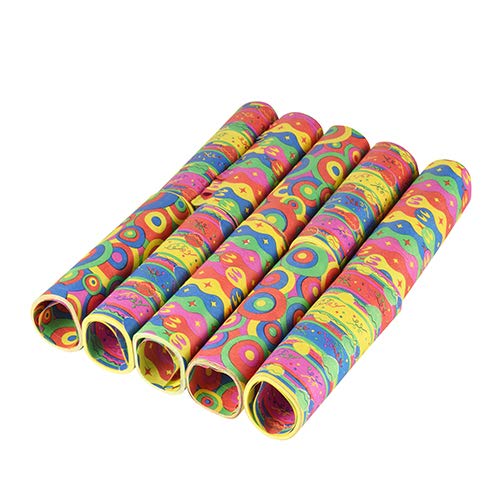 PAPSTAR 1 Karton = 10x10 Luftschlangen 4 m Motive sort. schwer entflammbar 18813