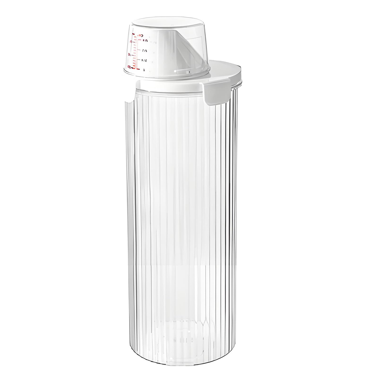 APGLSXY Portable Round Storage Jar with Clear Design Suitable for Countertop or Picnics Use Store Organization Jar