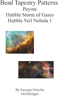 Bead Tapestry Patterns Peyote Hubble Storm of Gases Hubble Veil Nebula 1