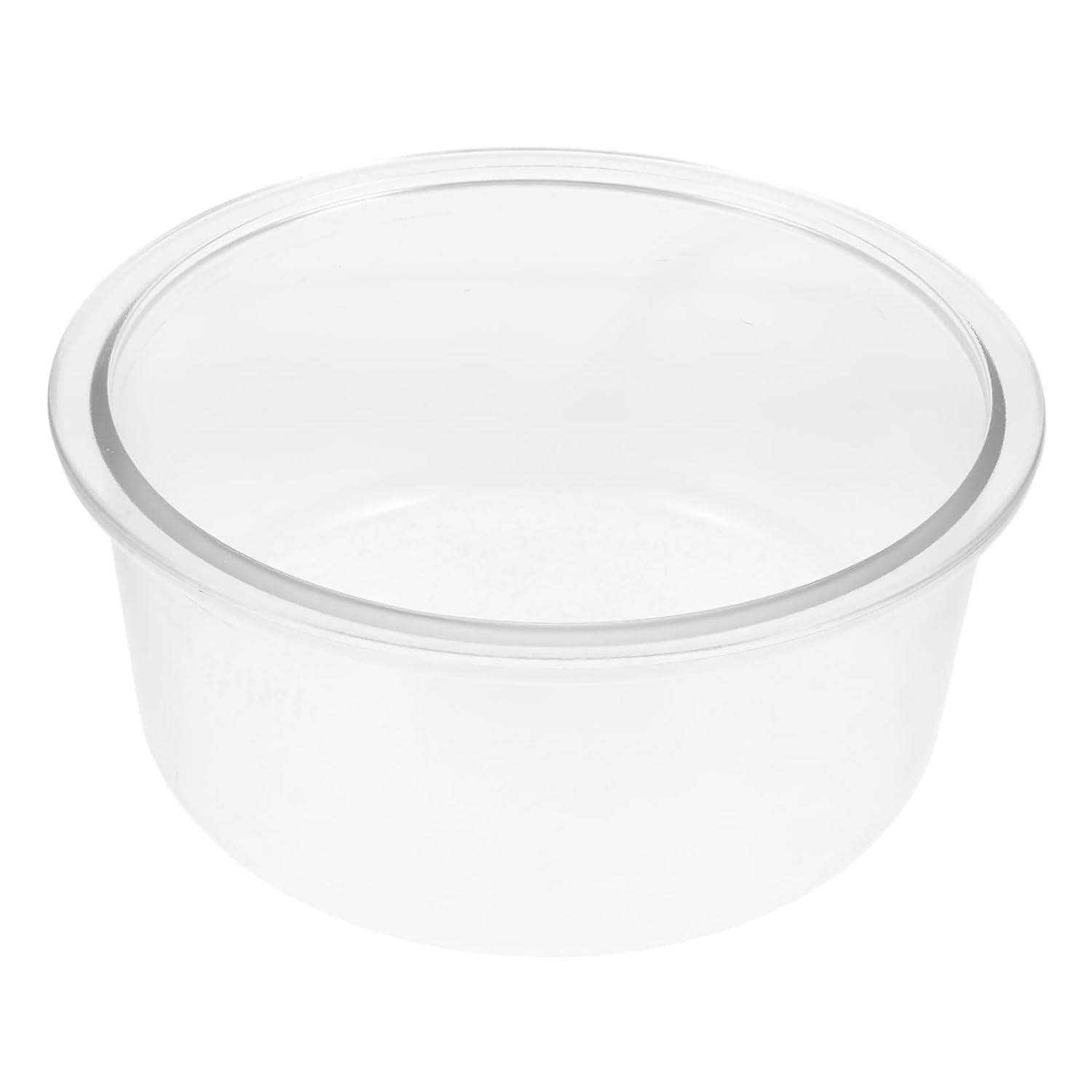 Cabilock Glass Crystallizing Dish Round Cylinder Lab Bowl Clear Aesthetic Easy Maintenance