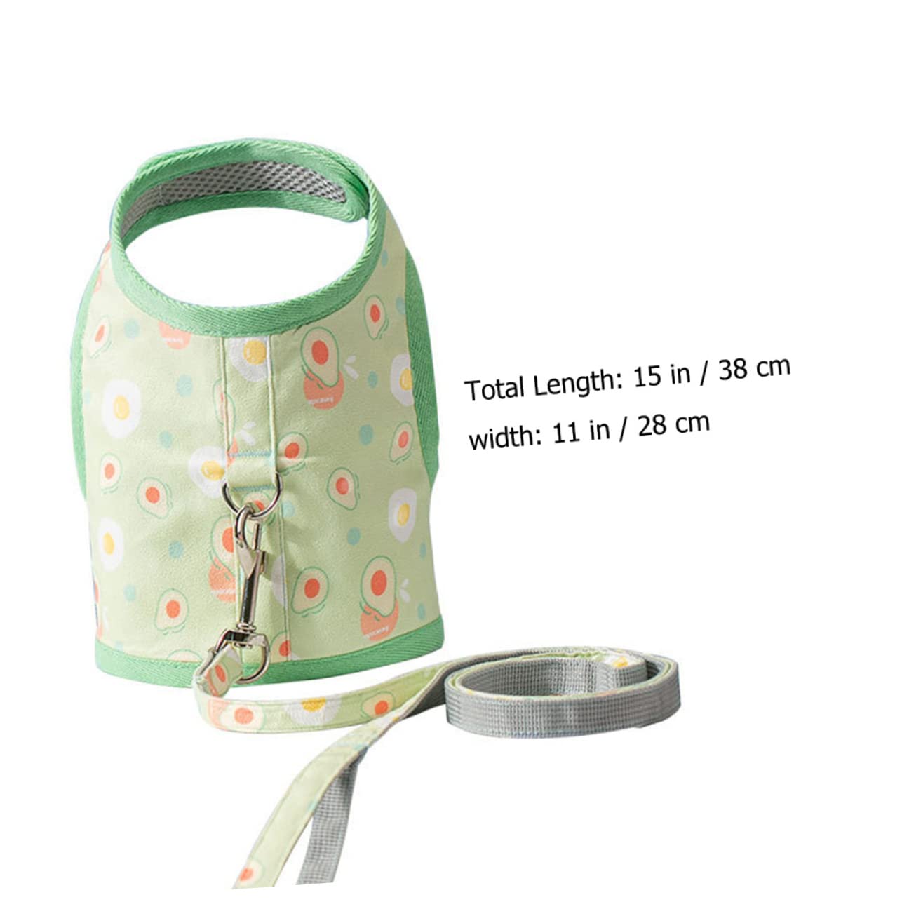 Happyyami 4sätze Katzen Geschirr Mit Leine Verstellbare Atmungsaktive Weste Für Katzen Und Kleine Hunde Leichtes Design Für Und Outdoor-aktivitäten