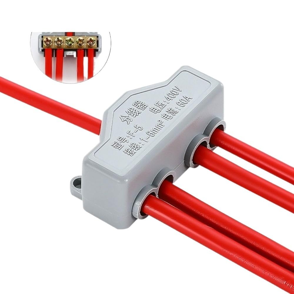 Morsettiere per cavi elettrici ad alta potenza per cavi elettrici rapidi connettori scatola di giunzione grande conduttore di corrente in ottone
