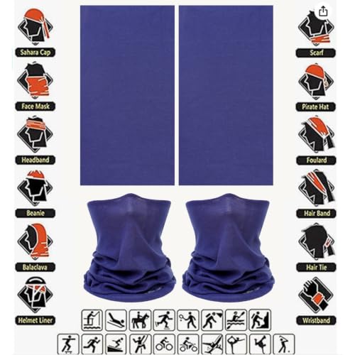 Image of Neck Gaiter Masks Tube Scarf,Seamless Bandanas Buffs Gators,Ourdoor Face Mask Face Covering Multi Headwear