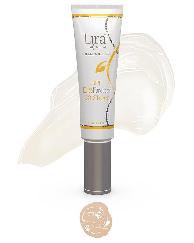Lira Clinical EliōDrops SPF 30 Sheer com óxido de zinco 16% e tonalidade Glow - 30 mL