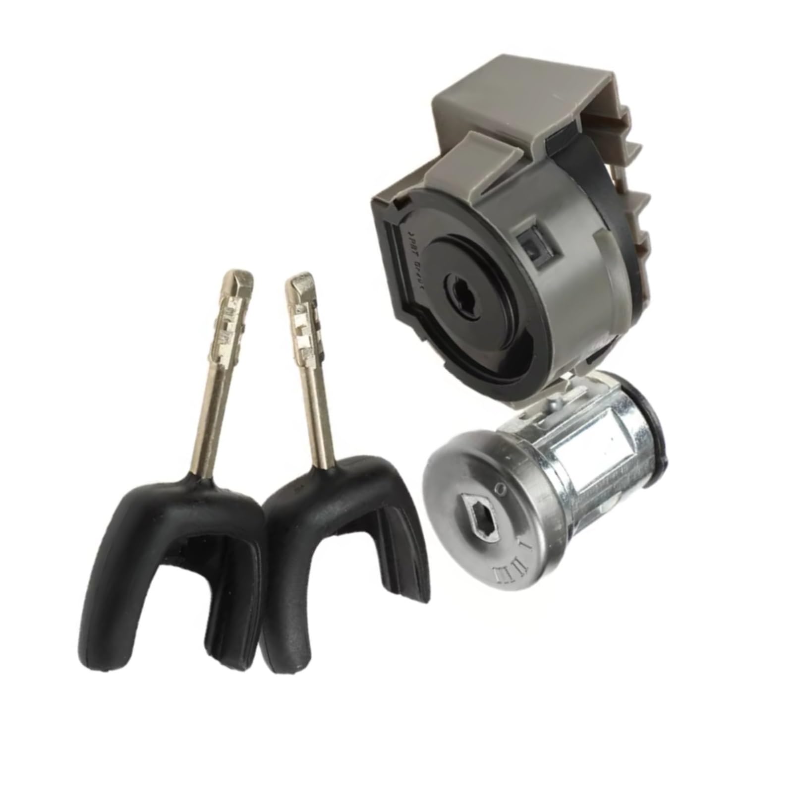 Ignition Lock Cylinder Compatible with for Transit for B-max for Fiesta Lock Cylinder Ignition Barrel Switch 98AB-11572-BG Replacement