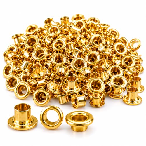 Zenith 250 Golden Brass Eyelet Grommets - Image 2