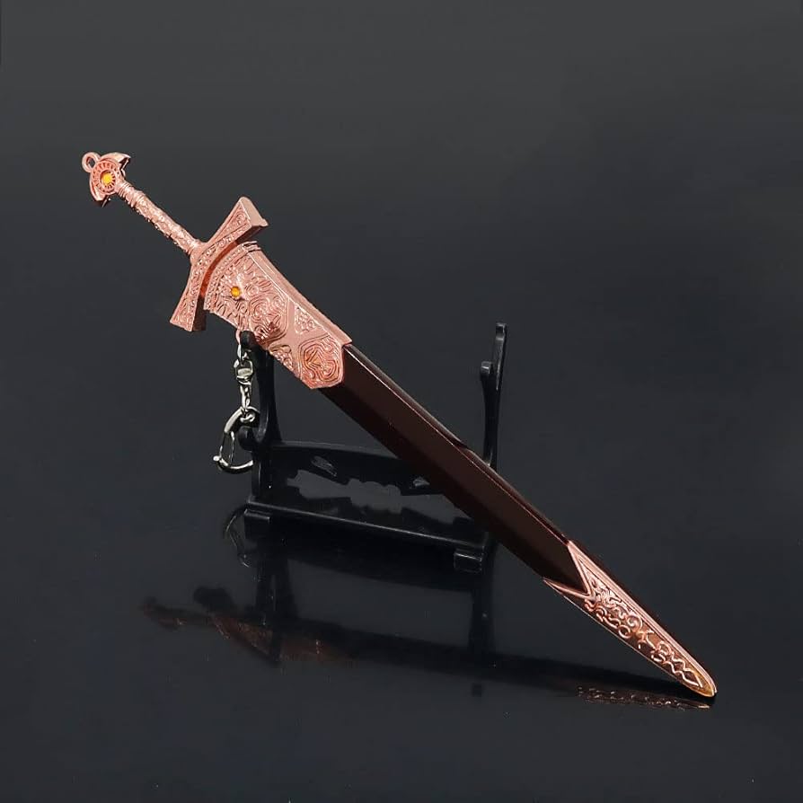 Amazon.co.jp: エルデンリング キーホルダー ミケラの騎士剣