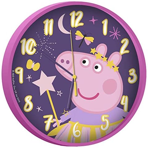 Horloge Murale Peppa Pig - Kids Licensing Cover