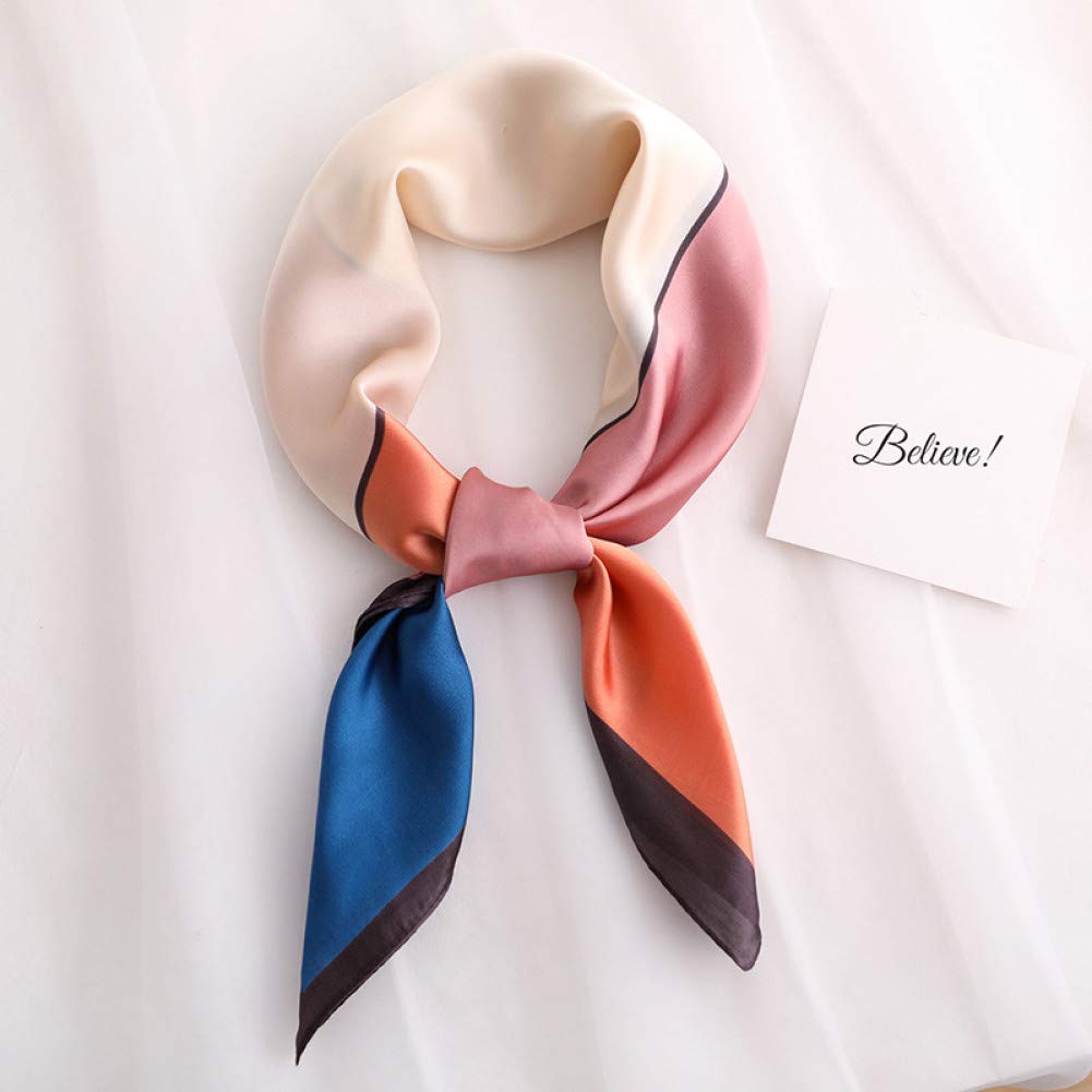 Bande de cheveux écharpes skinny wrap en soie contre les frisottis en hiver