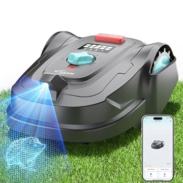 gps lawn mower robot