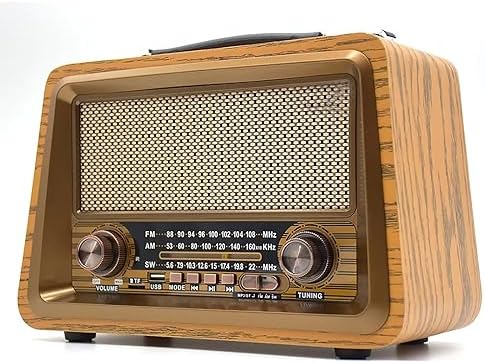 TsoLay AM FM Radio, Shortwave Radio, Vintage Radio with Bluetooth and ...