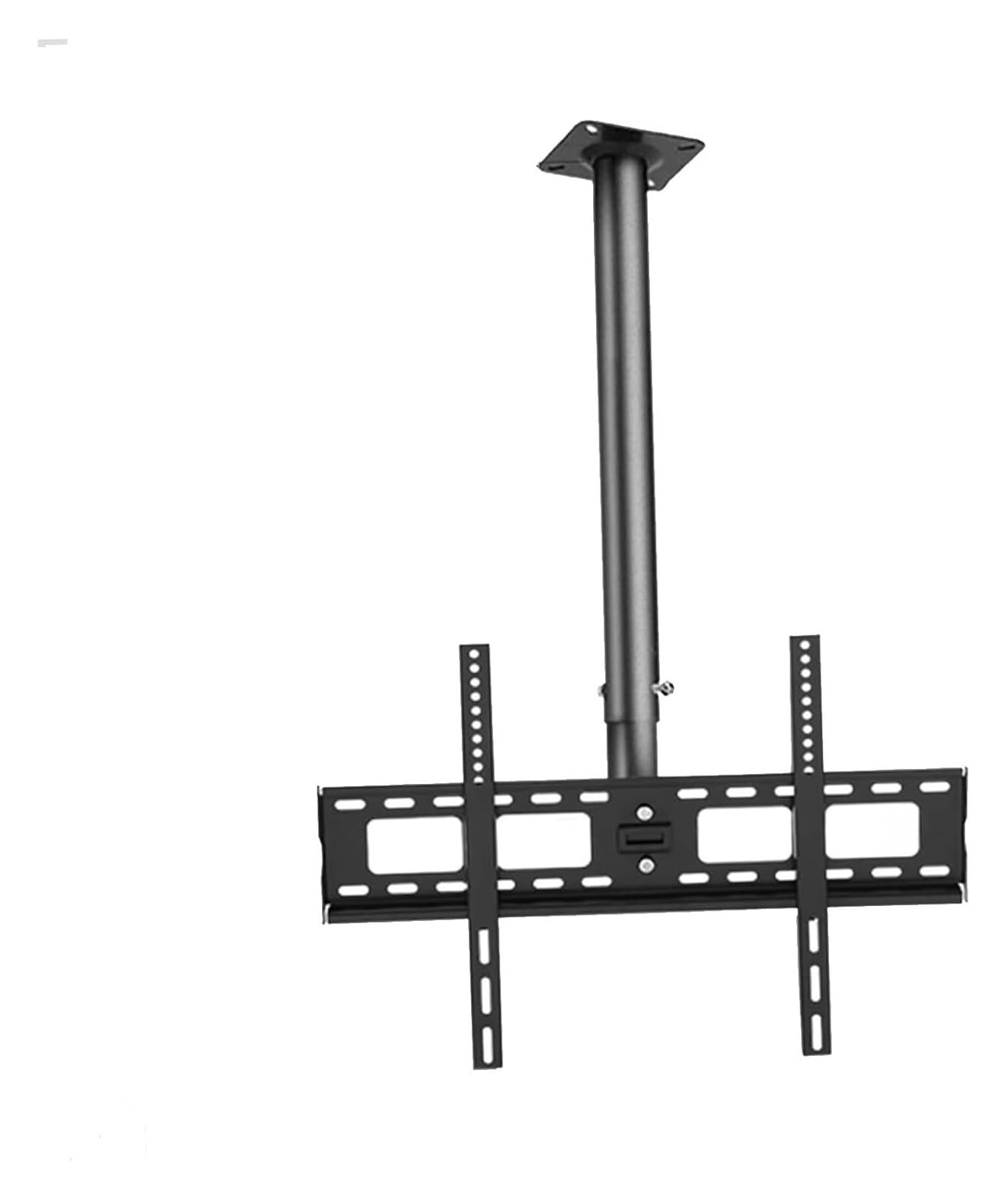 Support TV plafond pivotant hauteur réglable pour grand écran plat LED et LCD 32-70 pouces