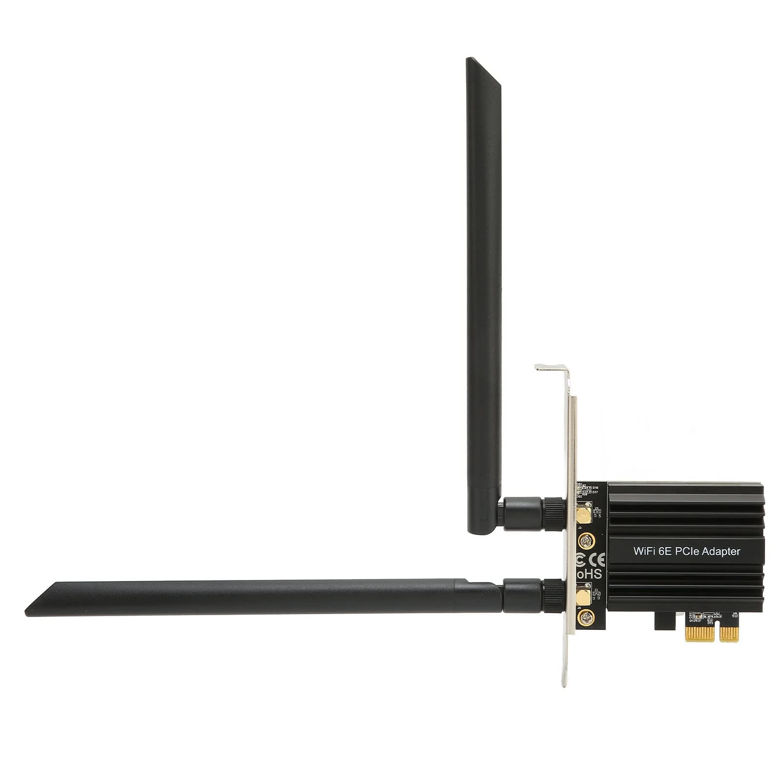 Carte WiFi, 5GHZ 6GHZ 2.4GHZ 5.2 Carte Réseau sans Fil pour Ordinateur de Bureau
