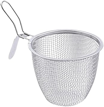 Cold Colander, Ramen Colander, Hot Water Strainer, Ramen Strainer, For Ramen, Pasta Fryer, Cookware, Multifunctional, For Restaurants, Commercial Use, Home Use