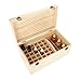Produktbild Ätherisches Öl Aufbewahrungsbox, neue schöne Doppel-Schicht aus Holz großen Schmuck Ornamente Make-up Öl Lagerung Inhaber Fall Display hält 66 ätherisches Öl Flaschen für Reisen oder Präsentationen Ge
