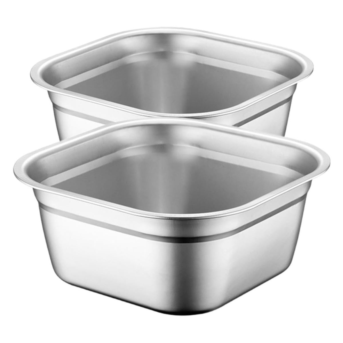 Fregadero de acero inoxidable de dos piezas para ahorrar espacio en cocinas familiares compactas