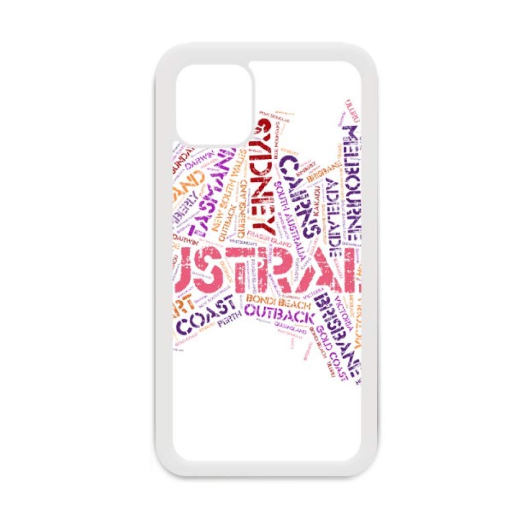 Coque iPhone 12 Pro Max Australie blanche de protection antichoc - 4