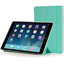 RUBAN Case Compatible with iPad Mini 4 - Slim Lightweight Protective Smart Shell Anti-Scratch Non-Slip Flexible Soft TPU Back Cover Stand [Auto Sleep/Wake], Mint Green