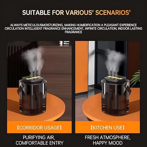 Humidificateurs 4 modes à grande capacité 3L et triple buse - 6