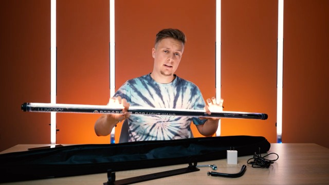 LUXCEO P120 RGB Videoleuchte Lichtstab1350 Lumen, 3000K-5750K LED Handheld Fotografie Licht,APP-Steuerung RGB Full Color… – Bild 8