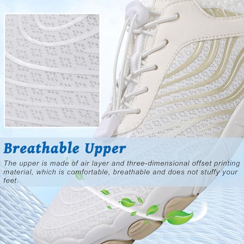 Image of Hike Barefoot Shoes for Women Men, Pro Barefoot Shoe with Wide Toe Box for Hiking, Walking, Swimming, Non-Slip Breathable Lightweight Water Shoes Unisex