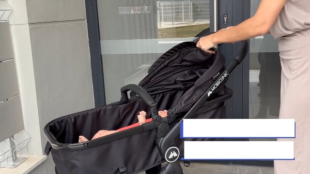 Passeggino Mobiclinic Nuit 2 In 1 Con Navicella - Ultracompatto, Cintura 5 Punti, Fino 22 Kg - Foto 8