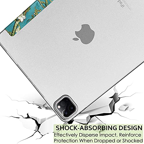 Image of DuraSafe iPad Pro 12.9 inch 4th Gen 2020 Cover A2229 MY2H2HN /A MY2J2HN /A A2069 MXAT2HN /A MXAV2HN /A MXAU2HN /A MXAW2HN /A A2233 MY3K2HN /A MY3J2HN /A MXFY2HN /A MXG12HN /A MXFX2HN /A MXG02HN /A - Blossom