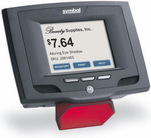 Zebra Technologies MK500-A0U0DB9GWTWR Technologies Series MK500 Micro Kiosk, Wired Ethernet, QVGA Color Touch Screen, 3 Button, 1D Laser, CE.NET 5.0 64/64 MB, Requires Power