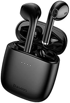 Fone de Ouvido Baseus W04 Bluetooth 5.0 Touch IP54 (Preto) | Amazon.com.br