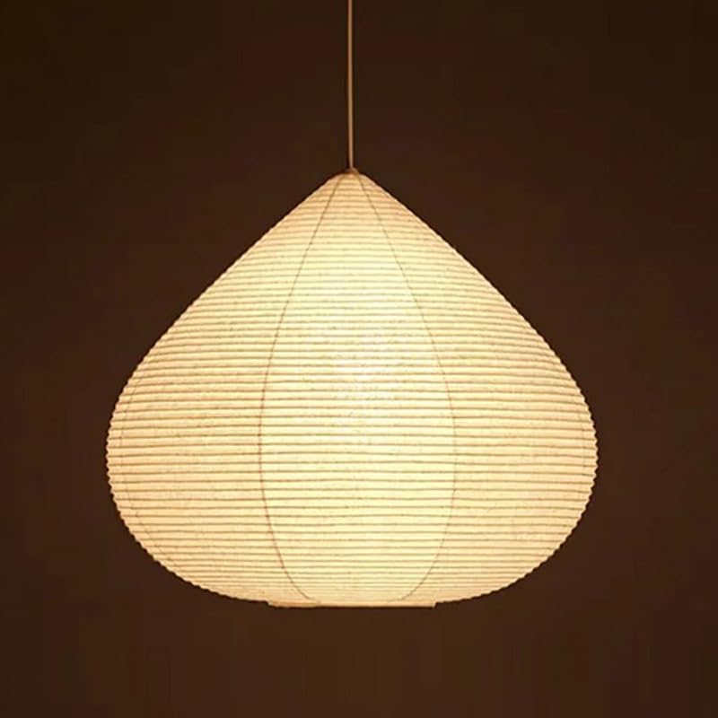 Drop Paper Lamp Tokyo K5 Hotel Bulbous Lantern Onion-Shaped Washi Pendant (Dia 60cm)