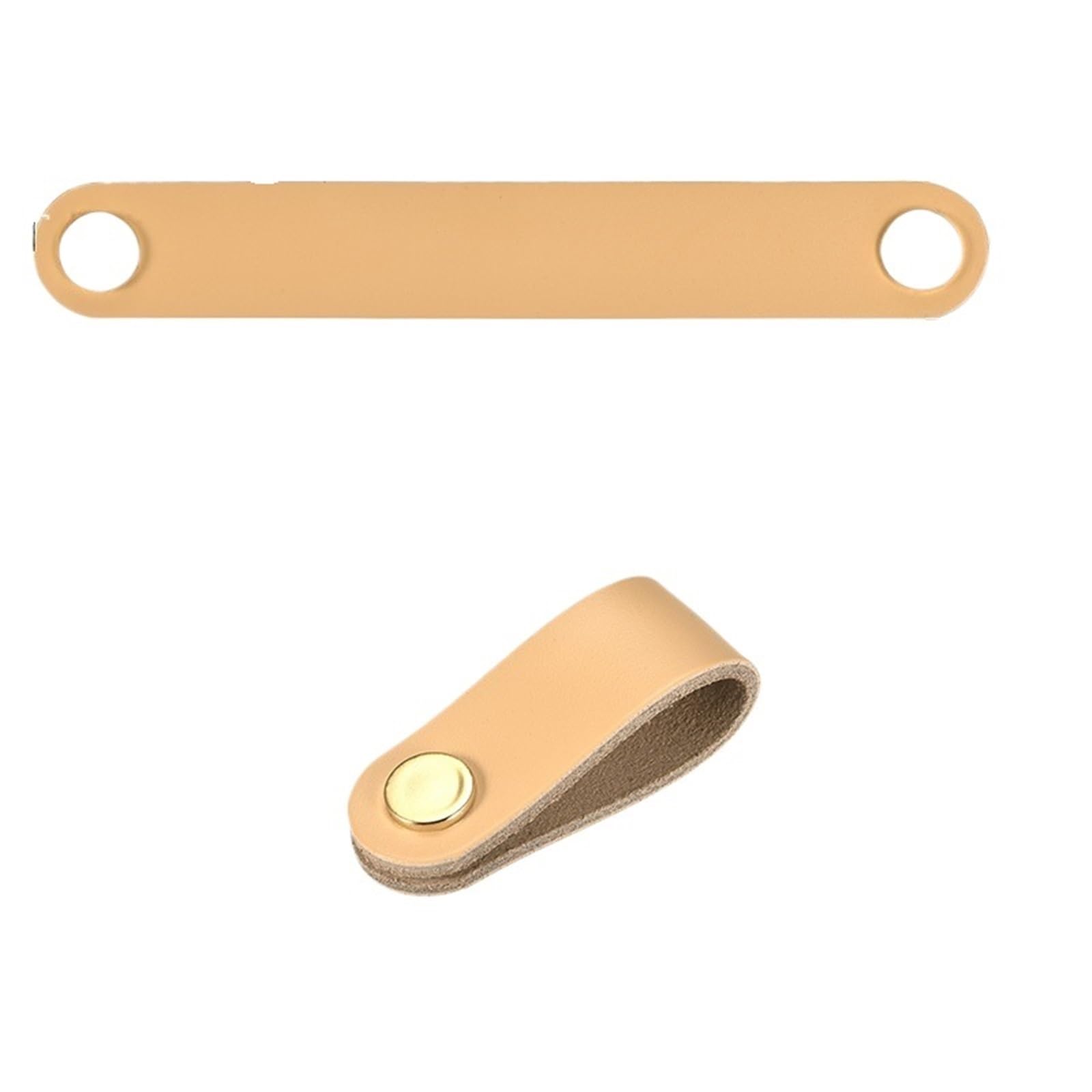 Cqahdsevf Beige Leather Drawer Pulls, Leather Drawer Pulls Black 137-170X24-28Mm(,140Mm X 25Mm)