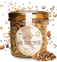 Nööt Tied - dat Original BIO Müsli ohne Zucker | Knuspriges Proteinmüsli mit Nüssen & Saaten | Getreidefreies Low Carb Knuspermüsli | Premium Muesli | Protein Granola aus Deutschland (150 g)